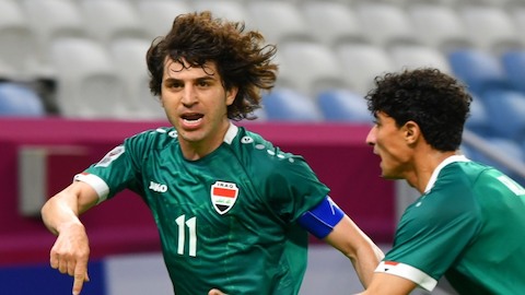 Kết quả U23 Tajikistan 2-4 U23 Iraq: Thắng giòn giã, U23 Iraq vẫn đứng sau Thái Lan